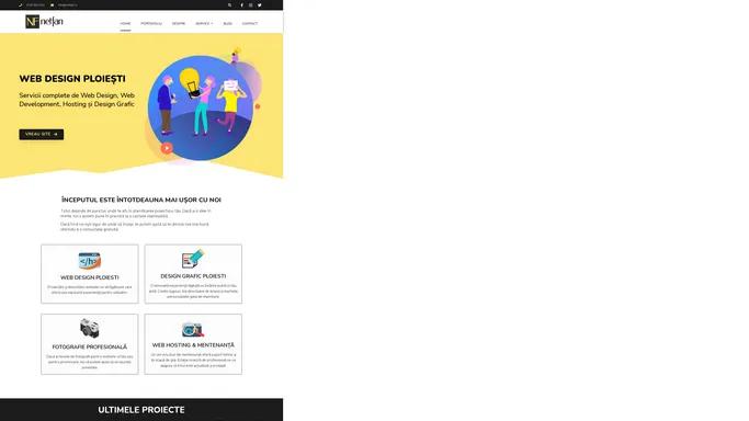 NetFan: Web Design Ploiesti | Optimizare SEO | Design Grafic