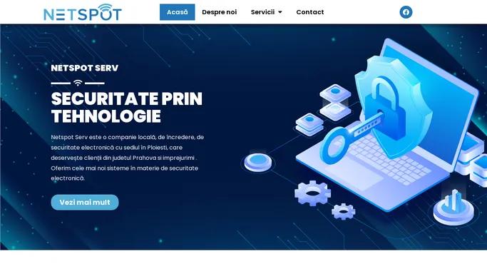 NETSPOT SERV – Securitate prin tehnologie