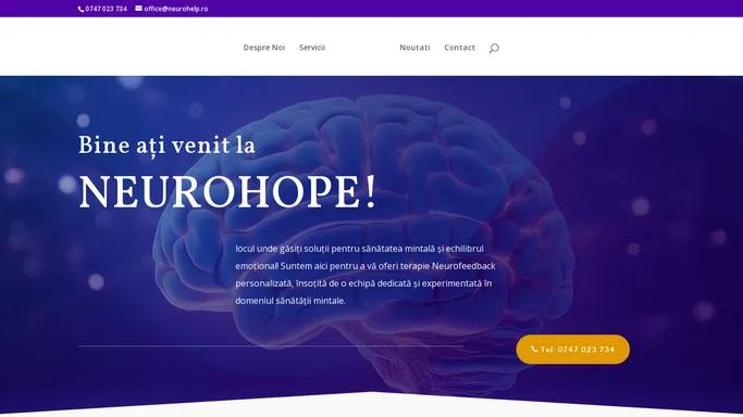 Neurohelp – Clinica Terapie Neurofeedback