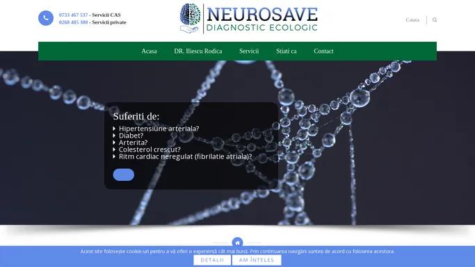 Neurologie Brasov - Neurolog Brasov Rodica Iliescu - Neurologie Brasov: diagnostic, AVC, ECO-DOPPLER, VERTIJ, HIPERCOLESTEROLEMIE (dislipidemie), HTA, DZ, FIA ,IM. Neurolog Brasov in acord cu CAS.