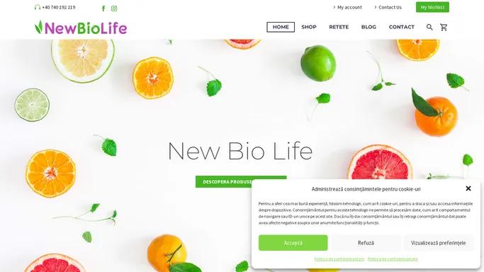 New Bio Life - pentru o viata sanatoasa