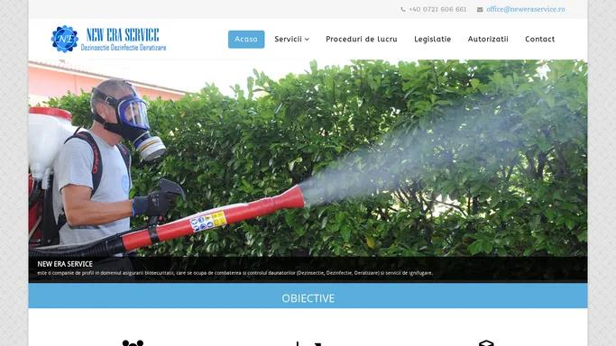New Era Service - Dezinsectie, Dezinfectie, Deratizare Bucuresti si Ilfov