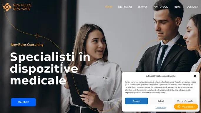 Aviz de functionare ANMDMR - New Rules Consulting