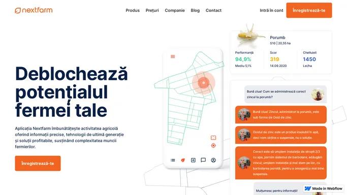 Nextfarm - Deblocheaza potentialul fermei tale