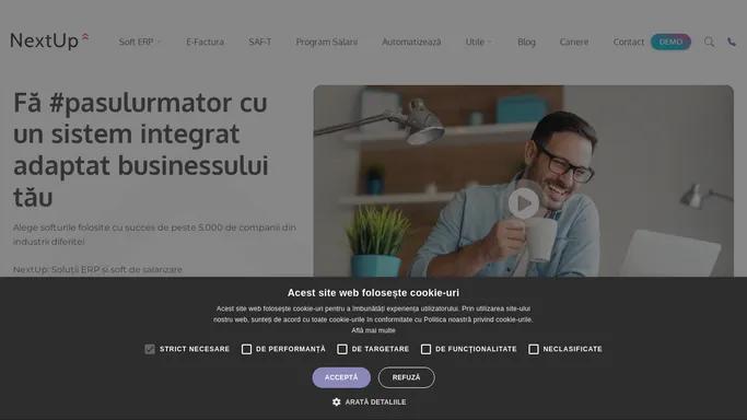 Sistem ERP si soft de salarizare realizate in Romania | NextUp.ro