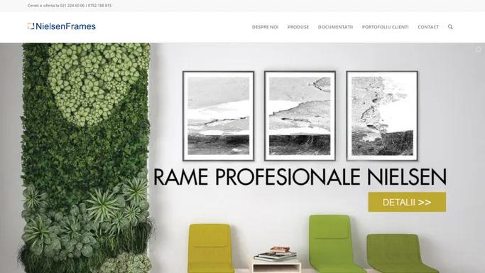 Rame de tablouri si atelier inramari profesionale | Nielsen Frames