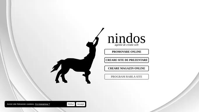 Agentie de creatie web - Nindos