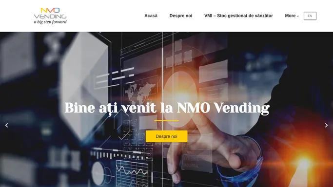 NMO VENDING - A Big Step Forward