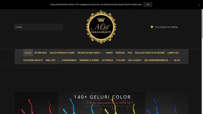Acasa - Noa Nails & Beauty - Geluri UV Produse Unghii Profesionale