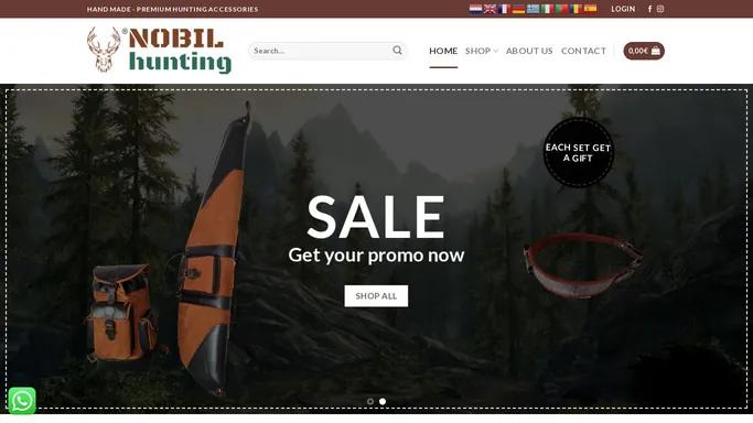 Nobil Hunting - premium leather accessories - Nobil Hunting