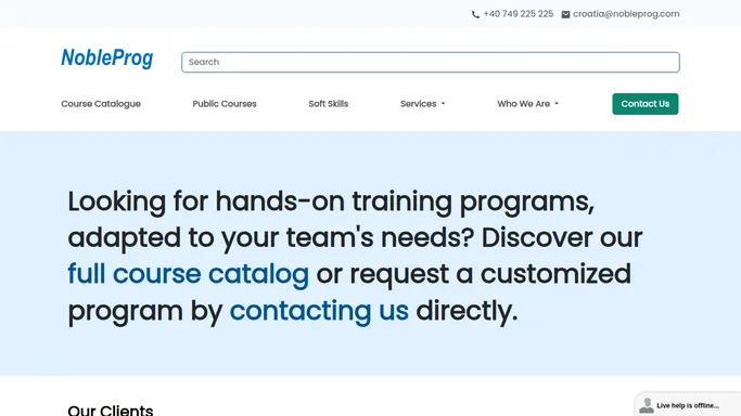 Nobleprog Croatia | The World's Local Training Provider