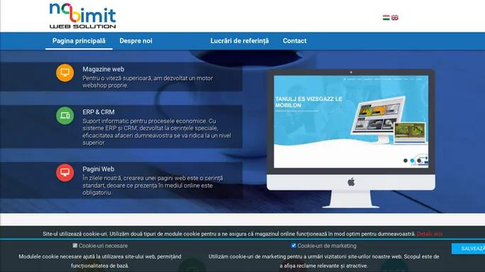 No Limit Web Solution - web page, webshop, CRM si ERP