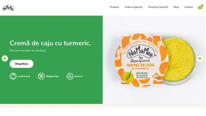 NoMoMoo | Bunatati Vegane din Caju