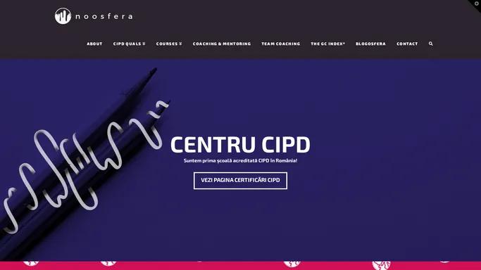 Noosfera | Centru Acredidat CIPD. Work together. Think together