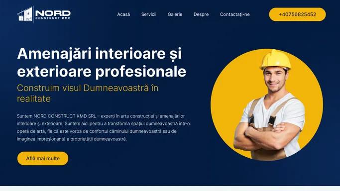 nordconstructkmd.ro | Amenajari interioare si exterioare profesionale