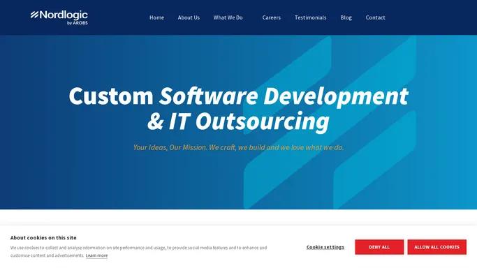 Custom software development & IT outsourcing | Nordlogic