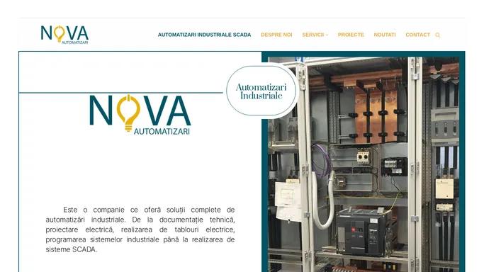 Automatizari industriale SCADA - NOVA AUTOMATIZARI