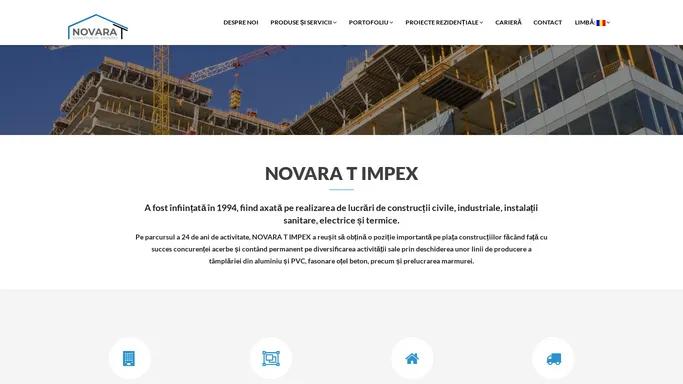 NOVARA T IMPEX - NOVARA T IMPEX SRL