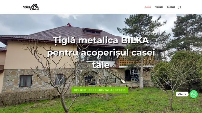 Novatigla | Tigla metalica si accesorii acoperis pentru casa ta. Oferta gratuita de tigla metalica si accesorii