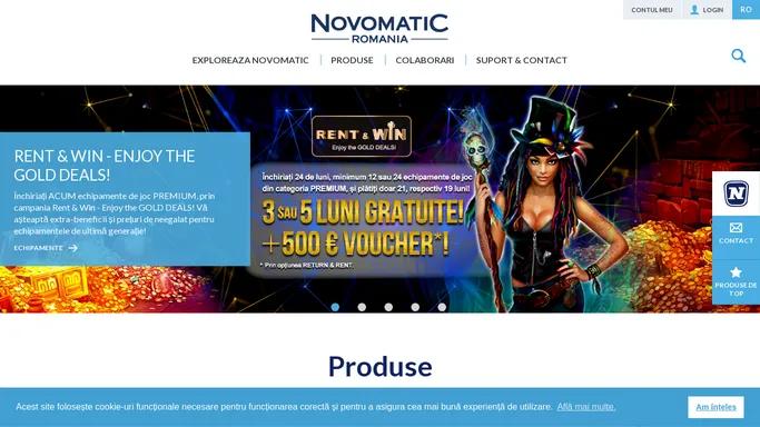 NOVOMATIC Romania | NOVOMATIC