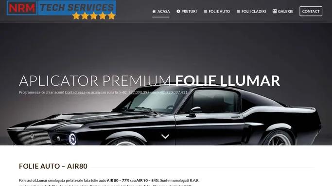 Folie auto – Folii Auto LLumar