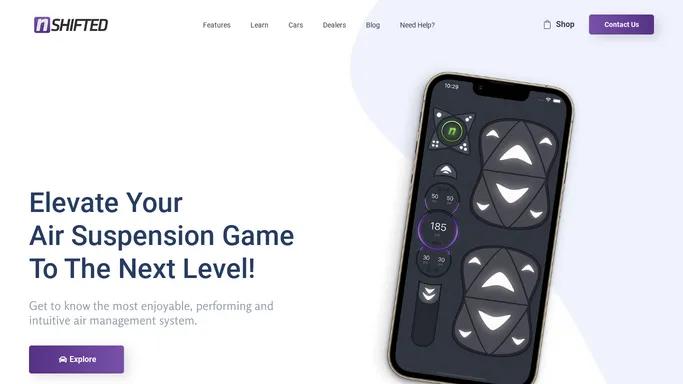 NSHIFTED - Air Suspension Management System - App