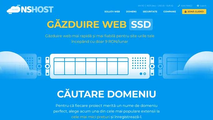 Gazduire Web SSD, Servere VPS, Cloud Hosting - nshost.ro