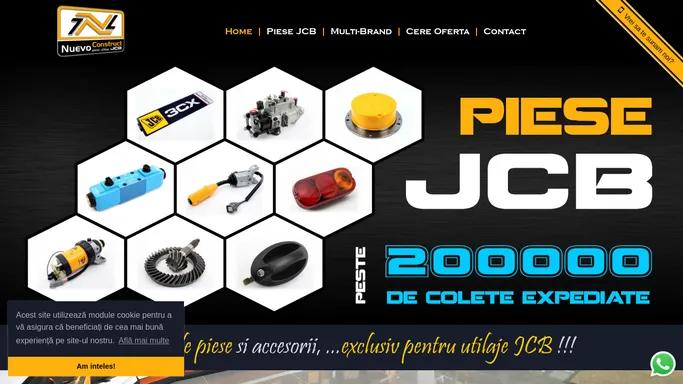 Piese utilaje JCB | Home