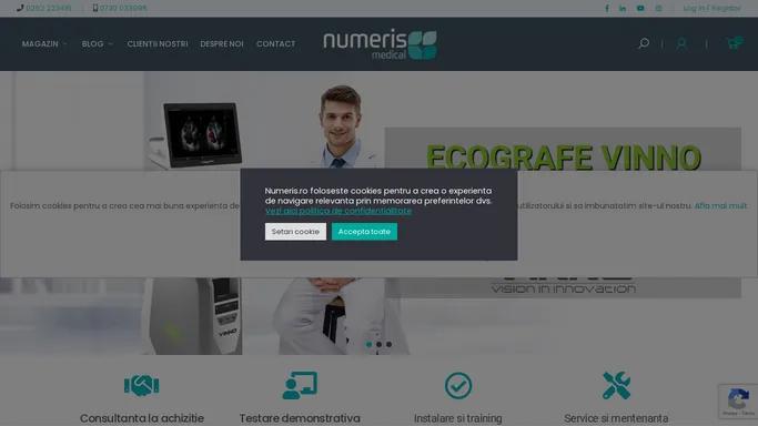 Ecografe portabile si ultraportabile | Numeris Medical