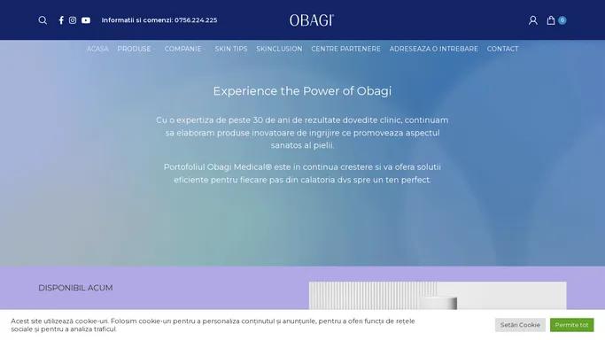 Acasa - Obagi Medical Romania