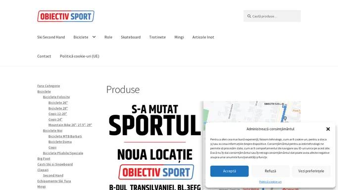 Obiectiv Sport - Alba Iulia - Articole Sport De Sezon