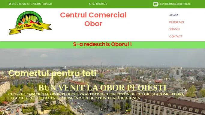 Centrul Comercial Obor – Built with SitePad