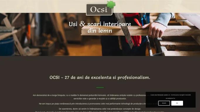 OCSI Timisoara | Usi si Scari si Interioare din Lemn