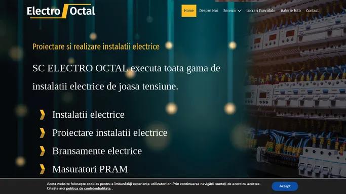 Instalatii electrice de joasa tensiune - toata gama - acreditati ANRE