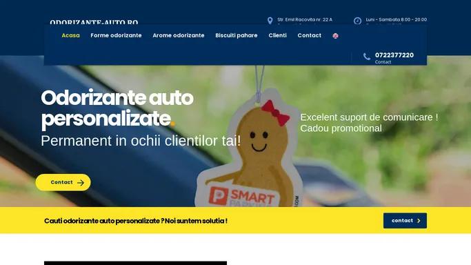 Odorizante Auto Personalizate | odorizante-auto.ro