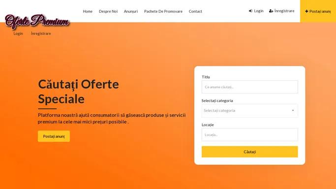 Acasa - Oferte Premium