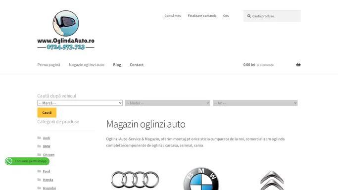 Oglinzi Auto - Service & Magazin, oferim montaj