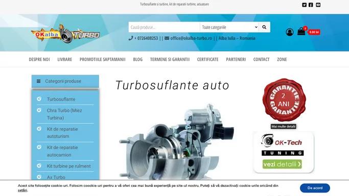 OK Turbo - Kit de reparatii turbine | Kit de reparatie turbina | Reparare turbosuflante auto