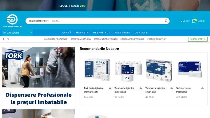 OLA Distribution – Produse profesionale de curatenie