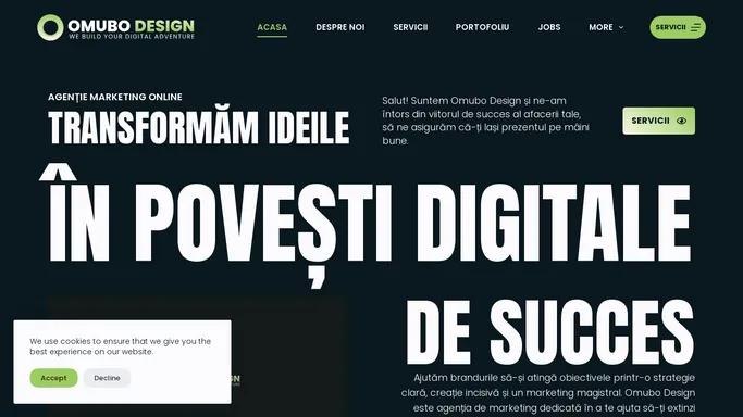 Omubo Design - Agentie Marketing Online De Top Pentru Strategii Digitale Inovatoare