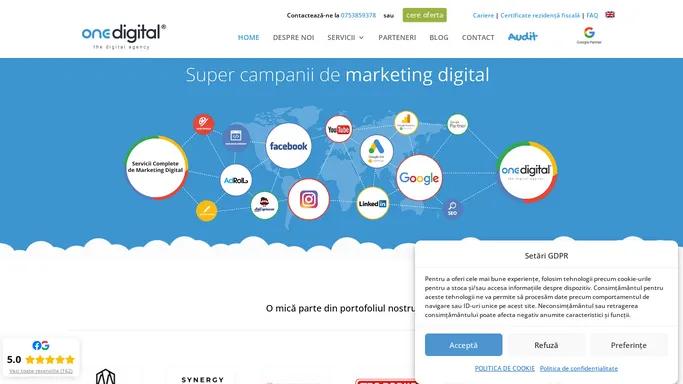 Agentie Marketing Digital, Agentie PPC, Marketing Online - OneDigital