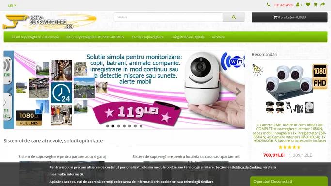 Sisteme Supraveghere Video, Echipamente CCTV - CCTV-SUPRAVEGHERE ‹ CCTV-Supraveghere