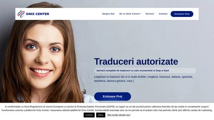 Onix Center | Servicii complete de traduceri