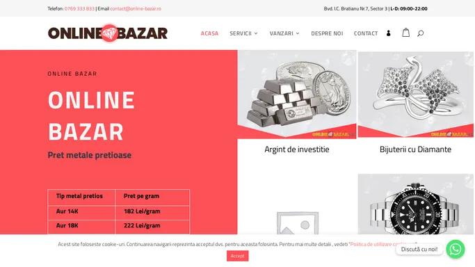 Casa Amanet Bucuresti - Amanet Non Stop - Online Bazar