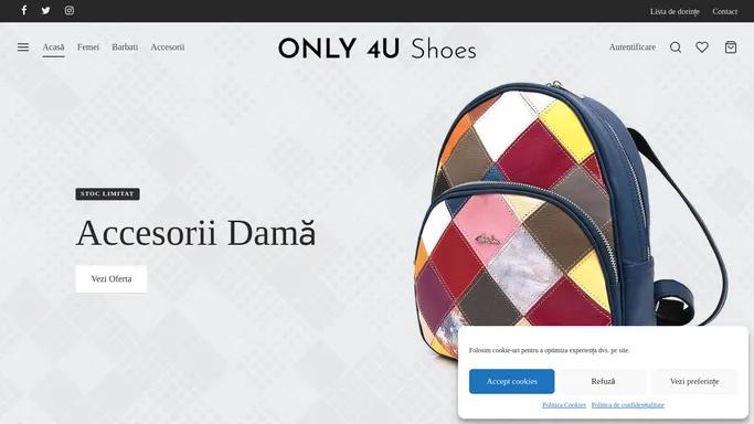 Incaltaminte piele naturala - accesorii piele naturala - branduri romanesti - ONLY4U Shoes