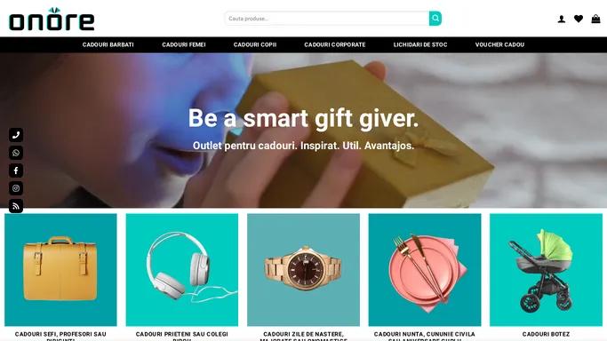 Onore - Be a smart gift giver.