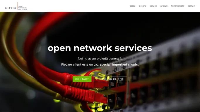 open network services