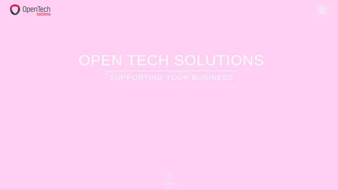 Open Tech Solutions