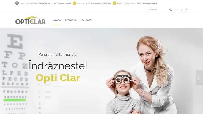 Optica Arad, rame ochelari, reparatii ochelari, OptiClar