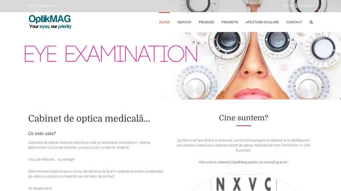 Optica Medicala Bucuresti Sector 2 - OptikMag - Consultatie Gratuita!